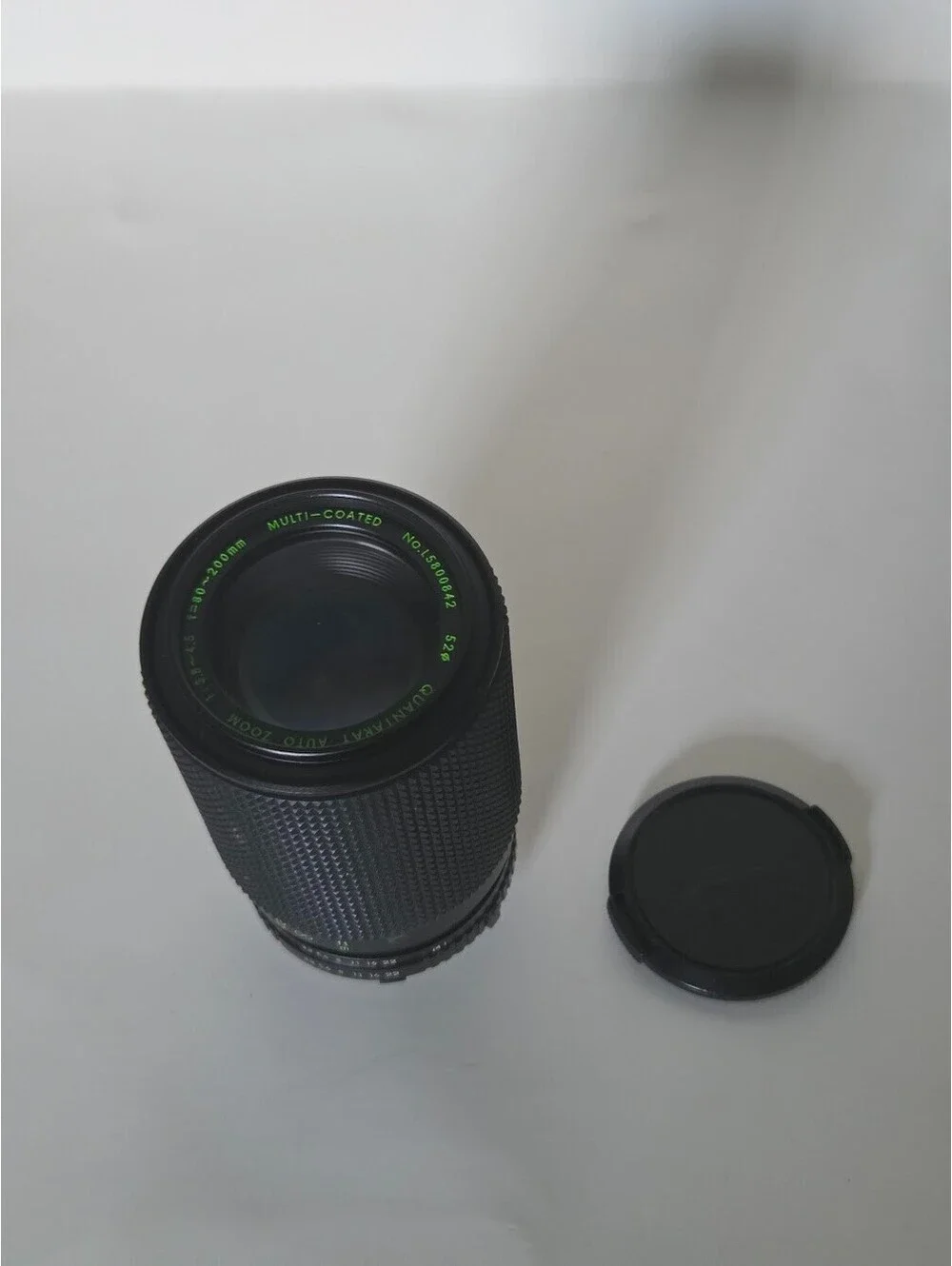 Quantaray Auto Zoom 80–200mm F3.8–4.5 Lens Multi-Coated Manual Focus